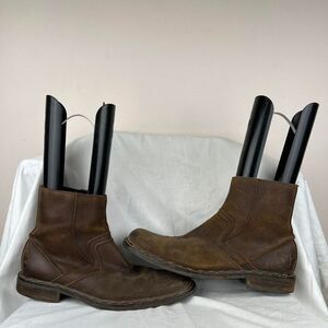 RJ Colt Brown Leather Boots With a Vintage Vibe Size 10.5